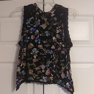 Floral tank top